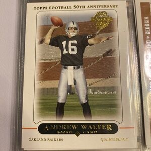 (2) ANDREW WALTER ROOKIE CARDS